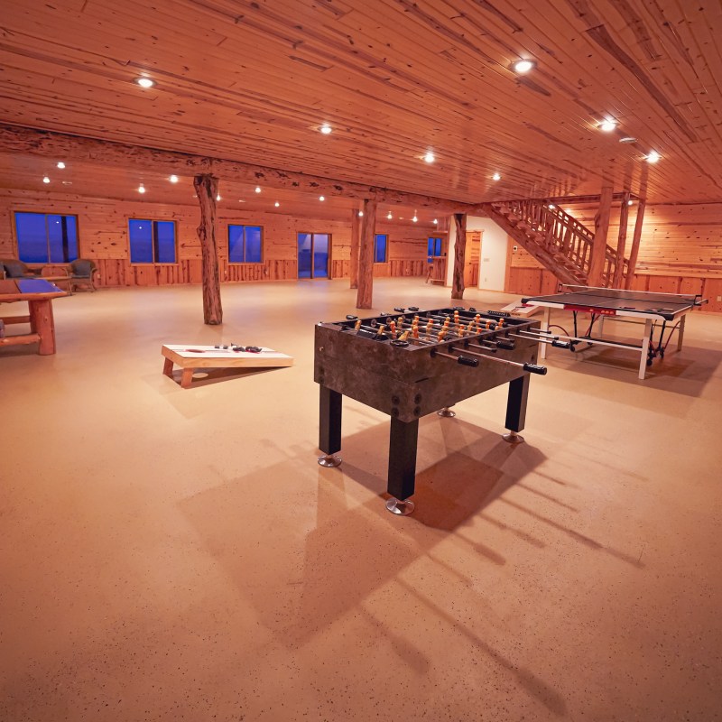 Serenity Lodge Basement